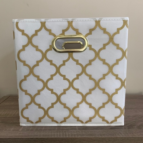 NEW 2pack storage cube box bin 13”x13”x13” - Picture 2 of 7